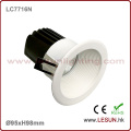 Cut Hole 115mm 12W Recessed LED COB Down Light for Commerical Lighting LC7717D